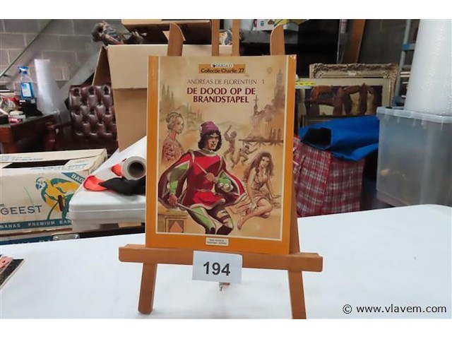 De dood op de brandstapel - afbeelding 1 van  2