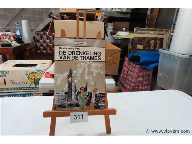 De drenkeling van de thames - afbeelding 1 van  2