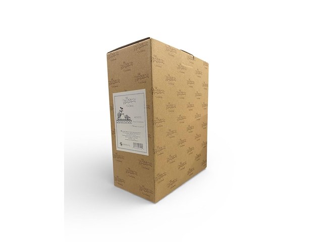 De flintstones - jim shore beeldje - enesco - fred maait het gazon "mower-a-saurus" 4058333 - afbeelding 3 van  3