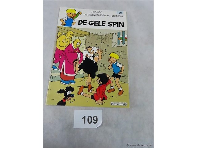 De gele spin - afbeelding 1 van  3