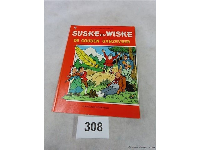 De gouden ganzeveer - afbeelding 1 van  3