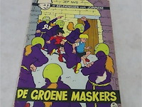 De groene maskers - afbeelding 1 van  3
