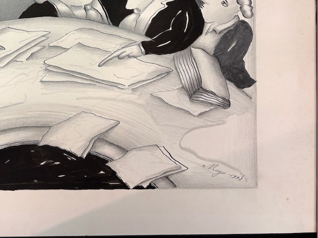 "de magistraten in brussel" - mugo 1998 - afbeelding 3 van  3