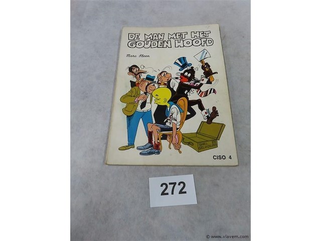 De man met het gouden hoofd - afbeelding 1 van  3