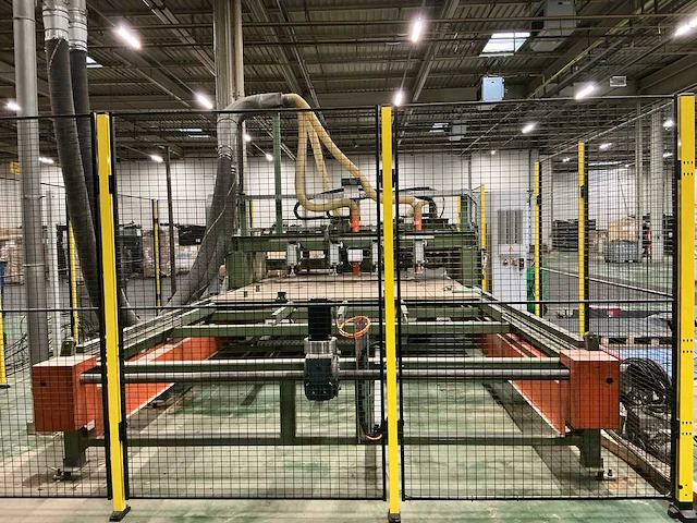 De meyer met bosch rexroth besturing platen opdeel zaagmachine - afbeelding 13 van  17