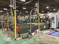 De meyer met bosch rexroth besturing platen opdeel zaagmachine
