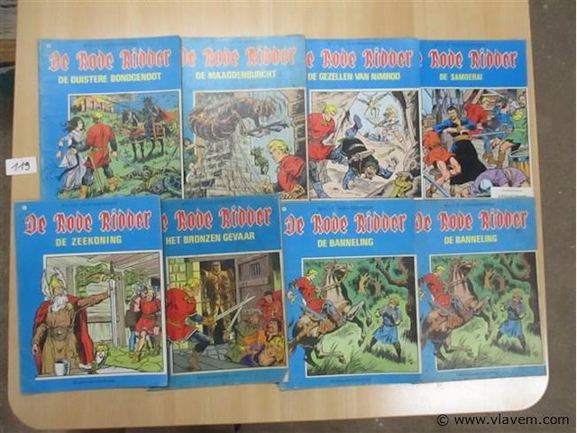 De rode ridder - afbeelding 1 van  2