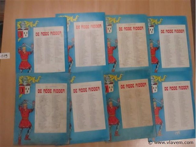 De rode ridder - afbeelding 2 van  2