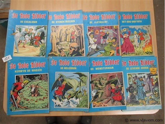 De rode ridder - afbeelding 1 van  2