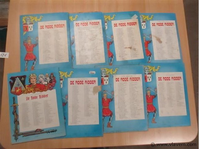 De rode ridder - afbeelding 2 van  2