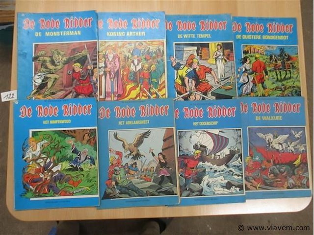 De rode ridder - afbeelding 1 van  2