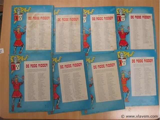 De rode ridder - afbeelding 2 van  2