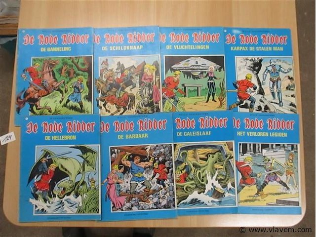 De rode ridder - afbeelding 1 van  2