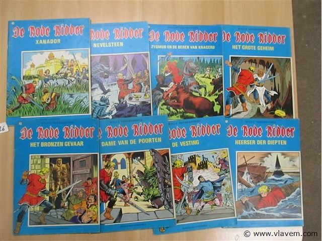 De rode ridder - afbeelding 1 van  2