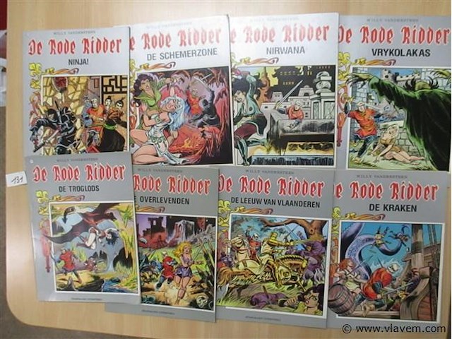 De rode ridder - afbeelding 1 van  2