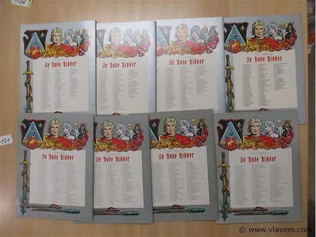 De rode ridder - afbeelding 2 van  2