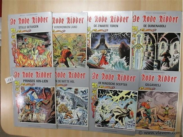 De rode ridder - afbeelding 1 van  2