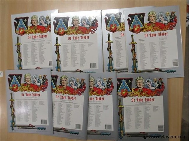 De rode ridder - afbeelding 2 van  2