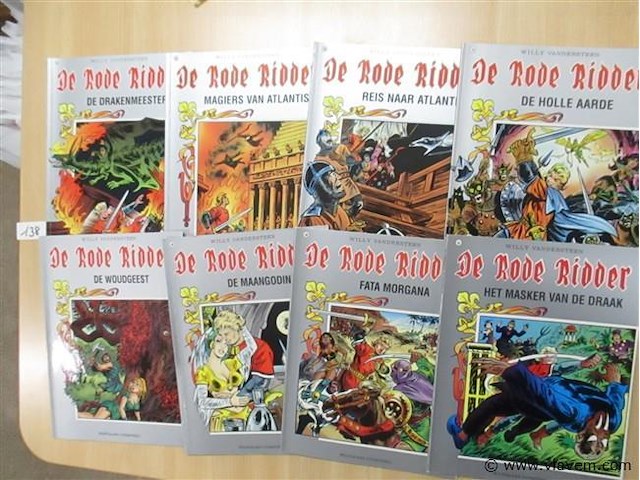 De rode ridder - afbeelding 1 van  1