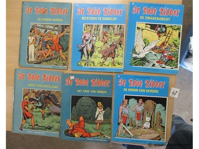 De rode ridder - afbeelding 1 van  2