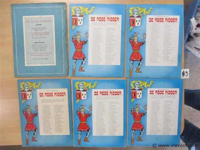 De rode ridder - afbeelding 2 van  2