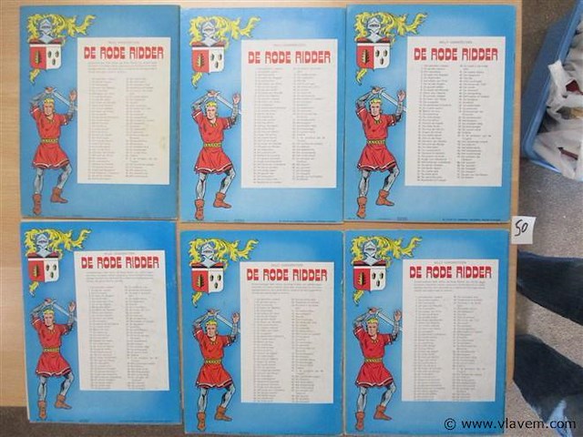 De rode ridder - afbeelding 2 van  2