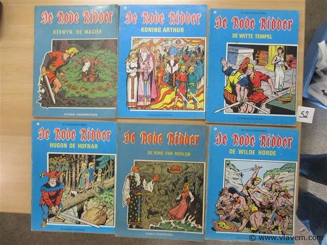 De rode ridder - afbeelding 1 van  2