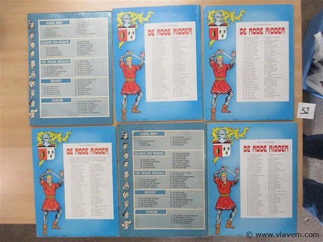 De rode ridder - afbeelding 2 van  2