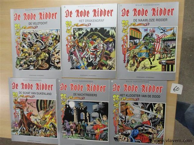 De rode ridder - afbeelding 1 van  2