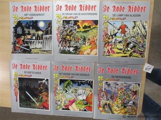 De rode ridder - afbeelding 1 van  2