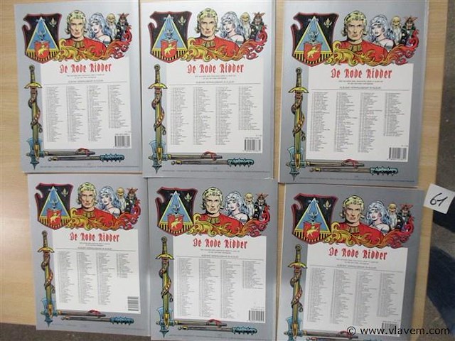 De rode ridder - afbeelding 2 van  2