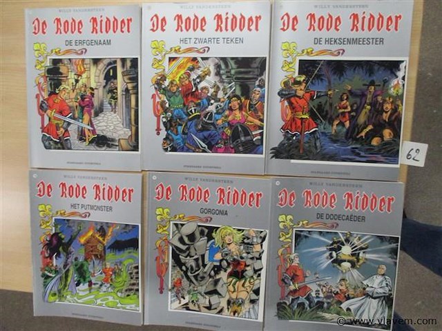 De rode ridder - afbeelding 1 van  2