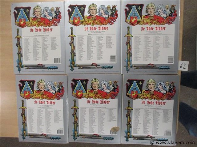 De rode ridder - afbeelding 2 van  2