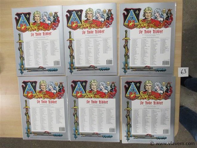 De rode ridder - afbeelding 2 van  2