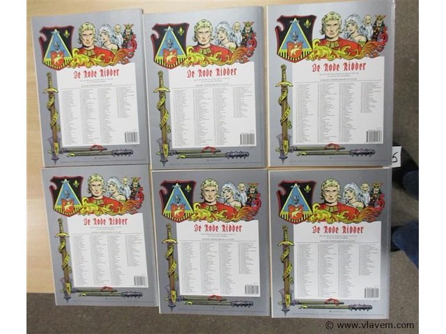 De rode ridder - afbeelding 2 van  2
