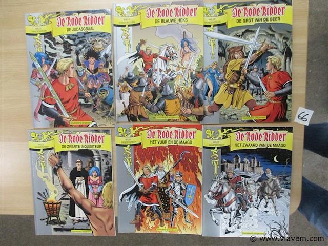 De rode ridder - afbeelding 1 van  2