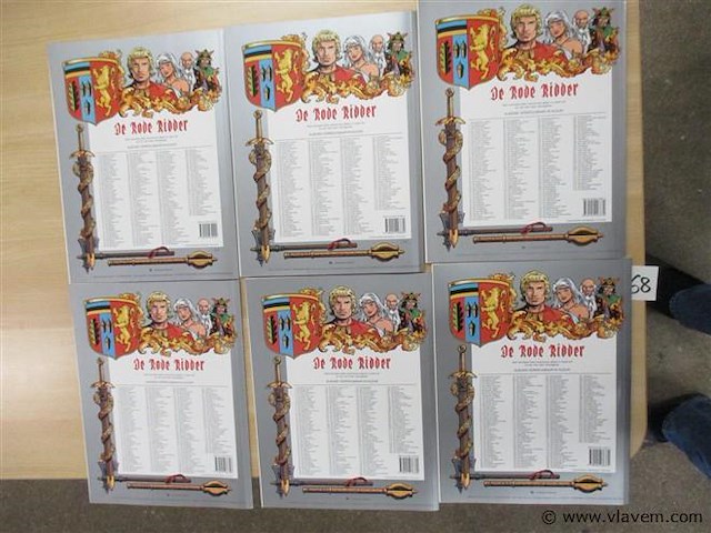 De rode ridder - afbeelding 2 van  2