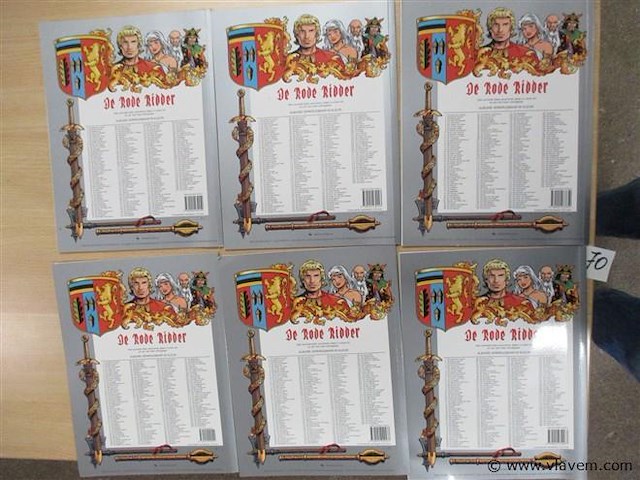 De rode ridder - afbeelding 2 van  2