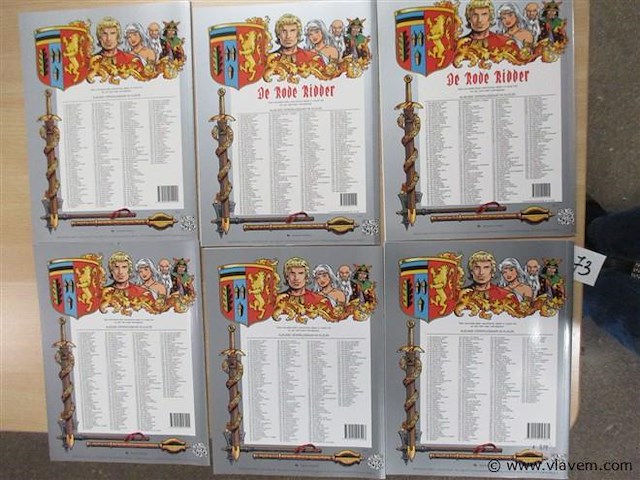 De rode ridder - afbeelding 2 van  2