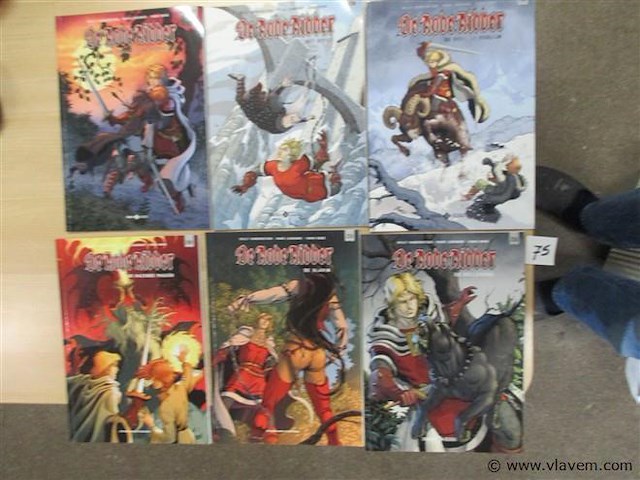 De rode ridder - afbeelding 1 van  2