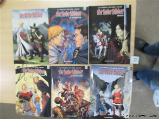 De rode ridder - afbeelding 1 van  2