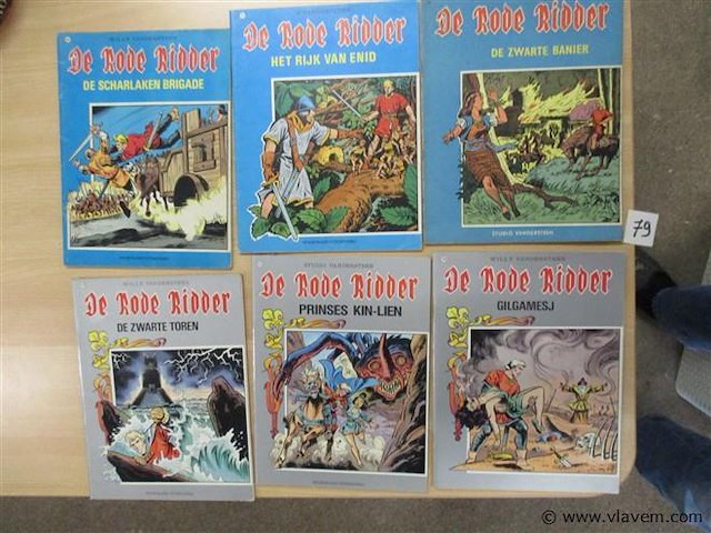 De rode ridder - afbeelding 1 van  2