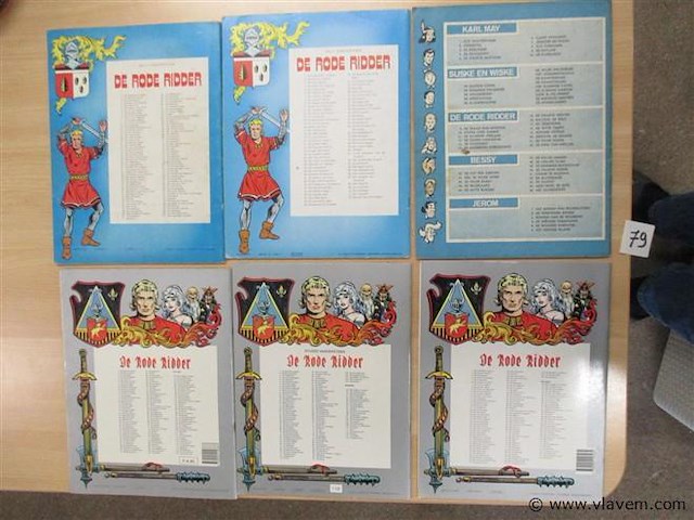 De rode ridder - afbeelding 2 van  2