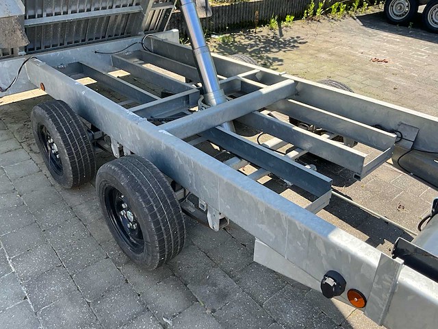 De ryck aanhangwagen hydraulische kipper electrisch 3500kg - ongebruikt - afbeelding 3 van  16