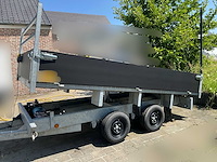 De ryck aanhangwagen hydraulische kipper electrisch 3500kg - ongebruikt - afbeelding 1 van  16