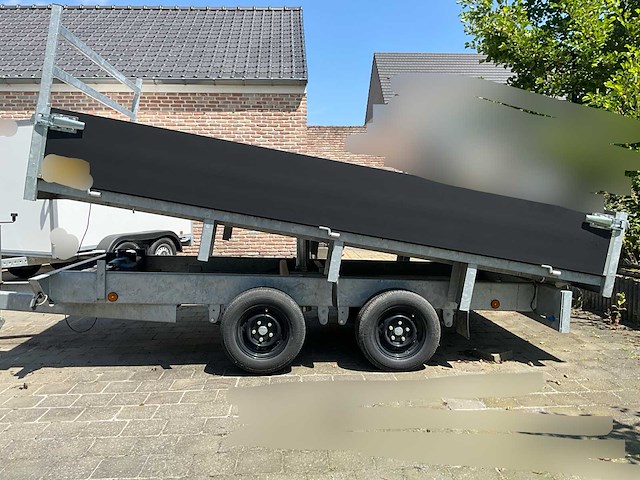 De ryck aanhangwagen hydraulische kipper electrisch 3500kg - ongebruikt - afbeelding 9 van  16