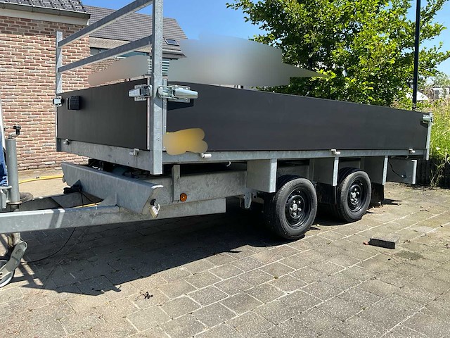 De ryck aanhangwagen hydraulische kipper electrisch 3500kg - ongebruikt - afbeelding 12 van  16