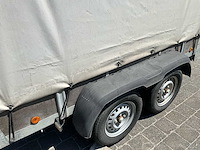 De ryck bak aanhangwagen met huifopbouw 750kg - afbeelding 2 van  15