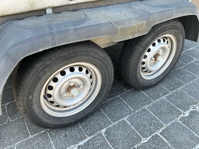 De ryck bak aanhangwagen met huifopbouw 750kg - afbeelding 3 van  15