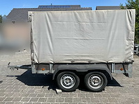 De ryck bak aanhangwagen met huifopbouw 750kg - afbeelding 8 van  15